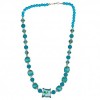 Modern Beautiful Necklace With Appealing Velvet Finished And Crystal Beads With Silver Metal Accents